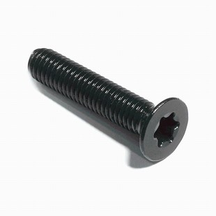 速发M445M6黑色0M不锈钢梅花螺丝星型平头钉螺机沉头黑锌螺丝
