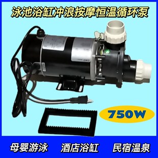 速发儿童泳池民宿别墅恒温按泉池度假酒店浴缸喷环泵瀑布循摩泵
