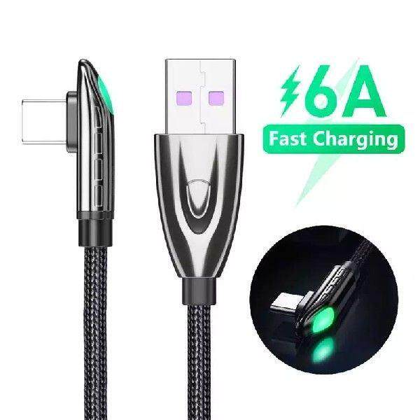 速发6A  Type C 0 Degree Fast Chgig  c cable