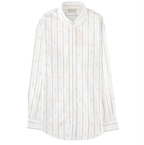 Drôle de Monsieur 男士 SS26 衬衫 搞笑的长袖条纹先生