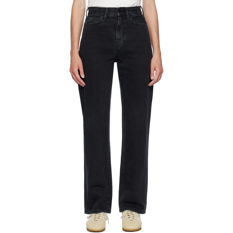 Carhartt WIP卡哈特 女士 牛仔长裤 黑色 Noxon 牛仔裤