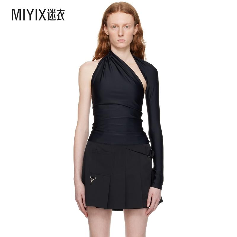 1017 Alyx 9Sm女士黑色 Single Sleeve T 恤 迷衣时尚