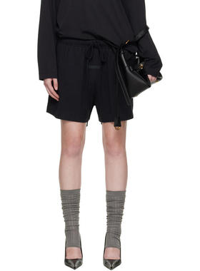 Essentials 女士 短裤 黑色 Soccer