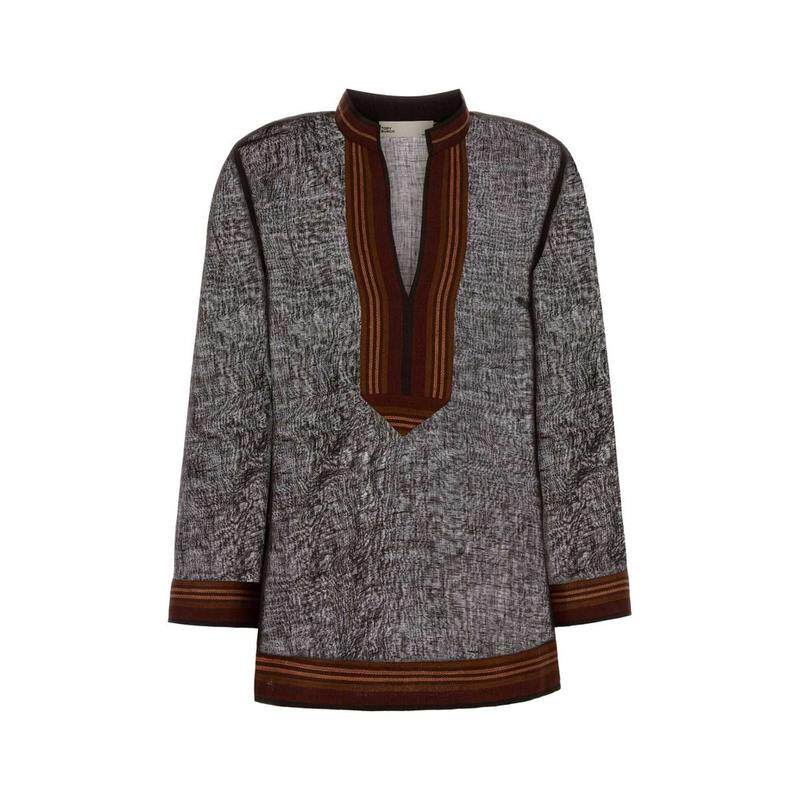 Tory Burch 女士 SS26 衬衫 Tory 束腰外衣