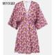 女款 Feel 花纹棉质薄纱迷你连衣裙 ERES 迷衣时尚