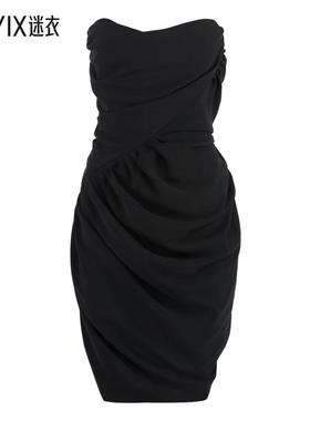 Vivienne Westwood西太后 女款褶皱连衣裙 迷衣时尚