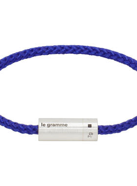 Le Gramme 男士 手链 海军蓝 Nato Cable Le 7g 手环