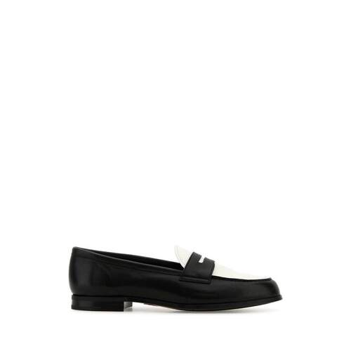Church's 女士 FW25 休闲皮鞋 Two-tone Natale 皮质乐福鞋