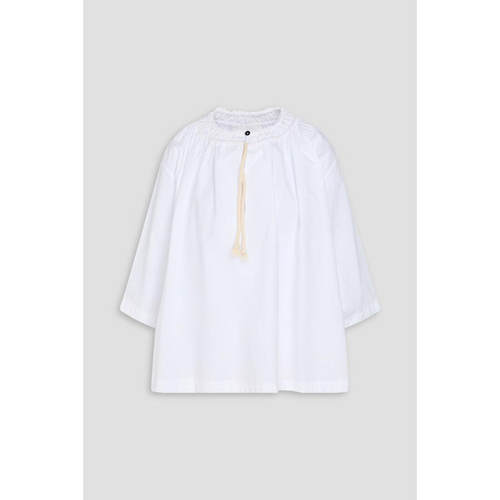 Jil Sander 女士 SS23 上衣 褶饰罩衫