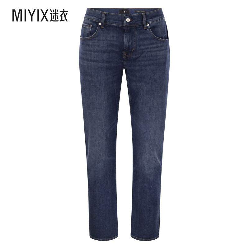 7 For All Mankind 男款medium-waisted 修身锥形紧身裤 迷衣时尚