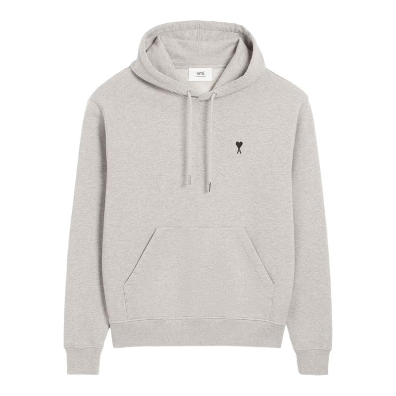 Ami Paris 男士 FW25 卫衣 Ami de Coeur 抽繩連帽衫