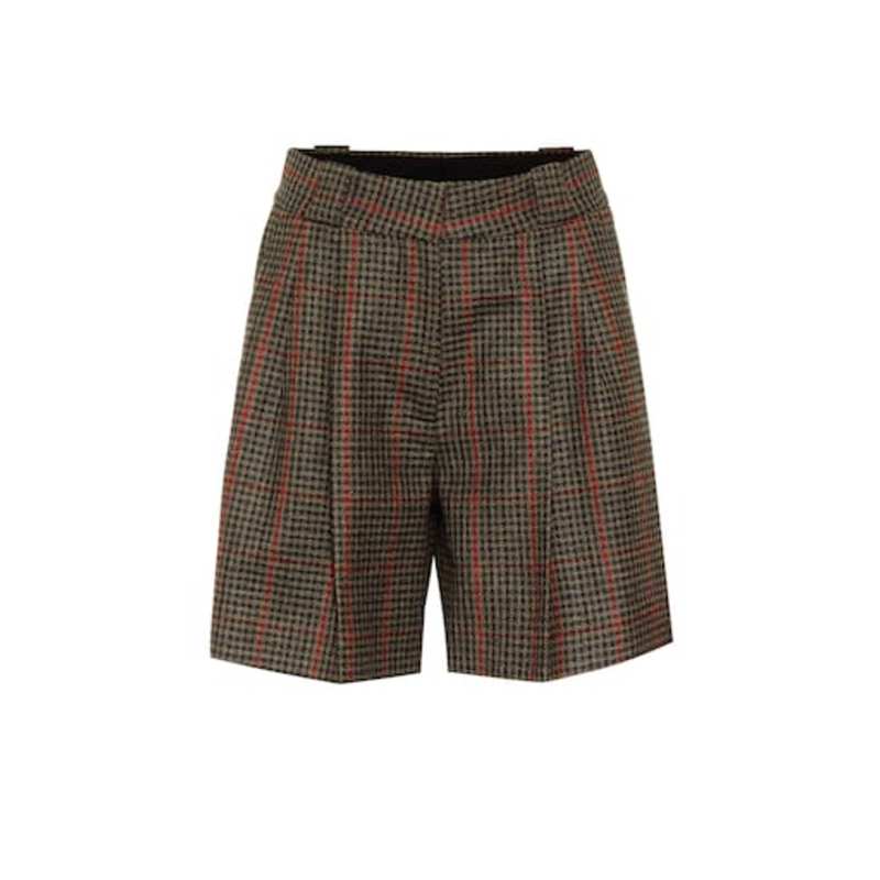Blazé Milano 女士 短裤 Fell 格纹羊毛短裤