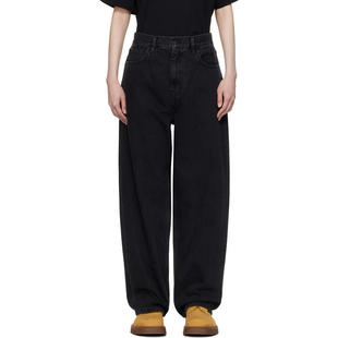 Carhartt WIP 卡哈特 女士 牛仔长裤 黑色 Brandon 牛仔裤