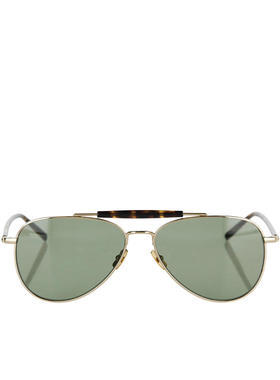 Saint Laurent 圣罗兰 男士 太阳镜 YSL SL 864 绿色金属太阳眼镜