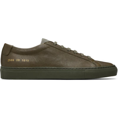 Common Projects 男士 运动鞋 卡其色 Achilles Premium 运动鞋
