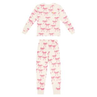 The Animals Observatory 女童 睡衣 Llama 印花棉质针织童装