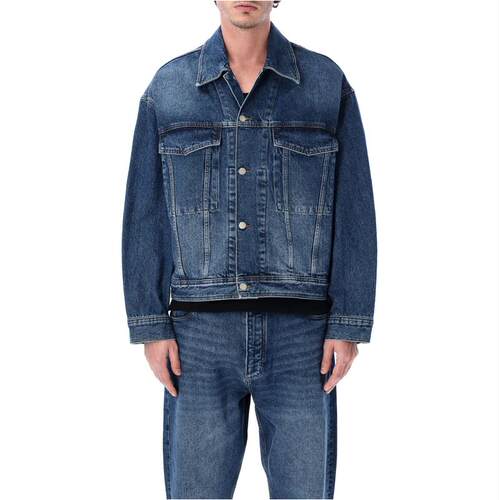 Studio Nicholson 男士 SS26 夹克 Stein 牛仔布