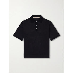 Guise Kind 洞洞针织有机棉麻混纺 FW26 POLO衫 男士