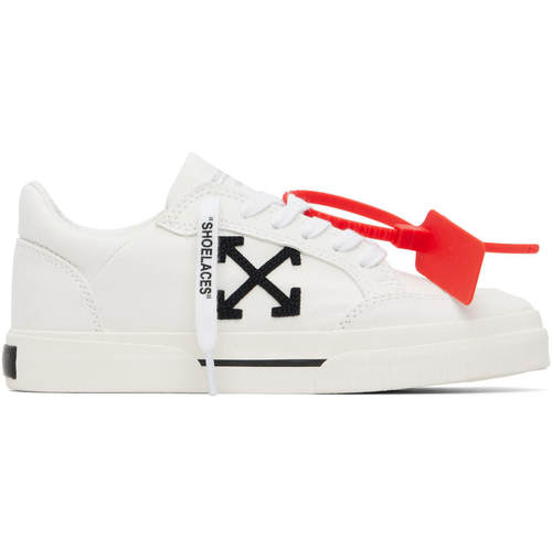 Off-White 女士 运动鞋 白色 Vulcanized Low Canvas