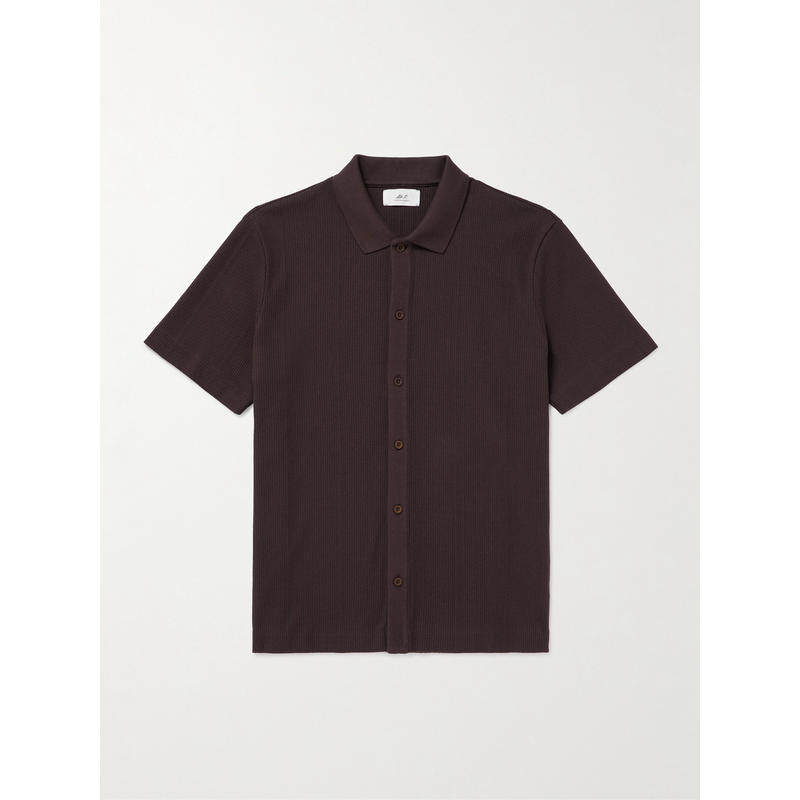 MR P. 男士 FW25 衬衫 Jonny Regenerative 棉质衬衫