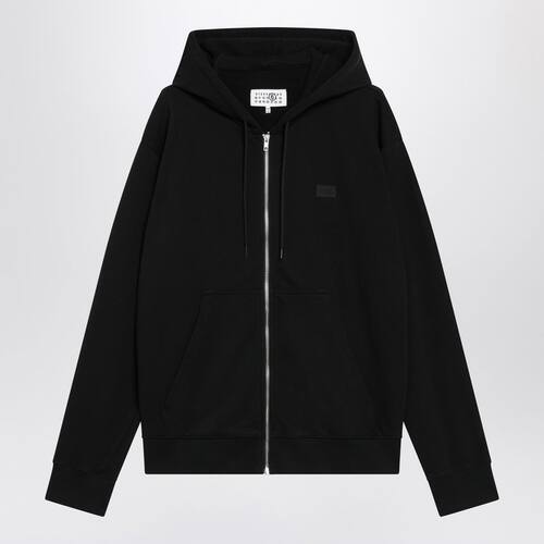 MM6 Maison Margiela 马吉拉MM6 男士 FW26 卫衣 黑色连帽运动衫