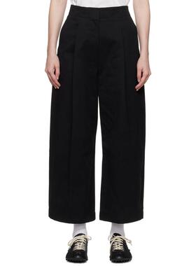 Studio Nicholson 女士 长裤 黑色 Dordoni Volume