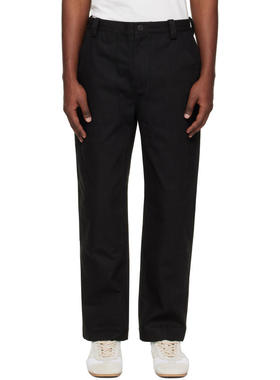 Studio Nicholson 男士 长裤 黑色 Denver