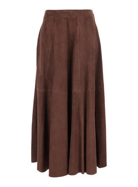 Arma 女士 SS26 半身裙 ELENI 山羊反绒半身裙