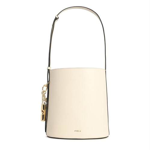 Furla 芙拉 女士 SS26 托特包 Furla Roxie S Logo 细节水桶包