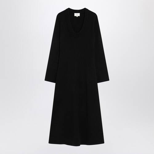 LOU LOU 女士 FW25 连衣裙 ARI 长款黑色针织