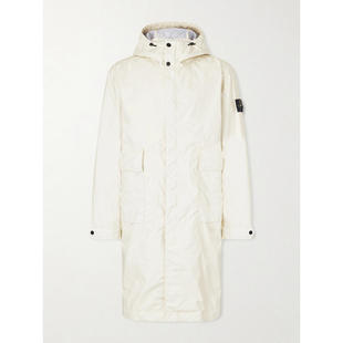 男士 大衣 Logo Stone Shell 石头岛 Appliquéd 连帽 Island