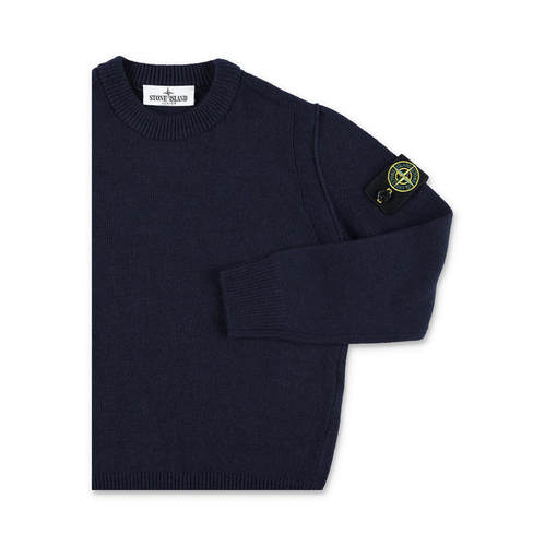 Stone Island 石头岛 男童 FW26 针织衫 针织羊毛羊绒童装
