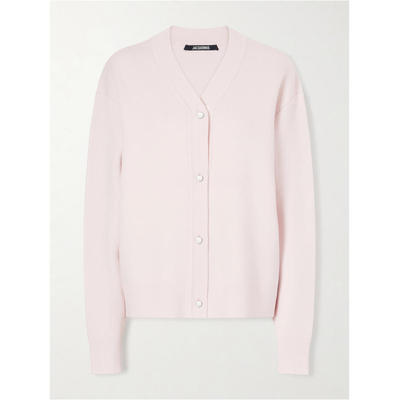 Jacquemus 雅克慕斯 女士 SS26 开衫 Doppio 羊毛混纺针织