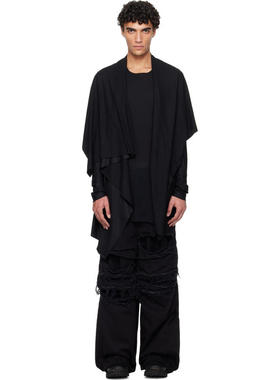 julius 男士 开衫 黑色 Veiled 开衫