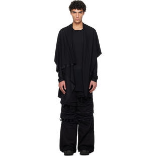 julius 男士 开衫 黑色 Veiled 开衫