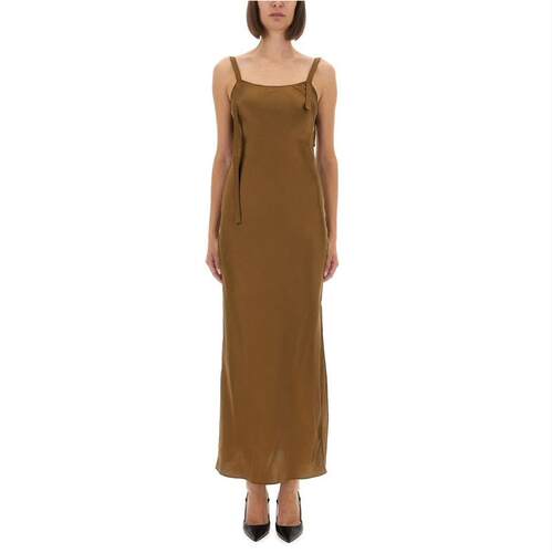 THE GARMENT 女士 FW25 连衣裙 Catania 缎面长