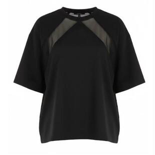 Pinko 品高 女士 SS26 T恤 T-SHIRT 黑色聚酯Polo衫