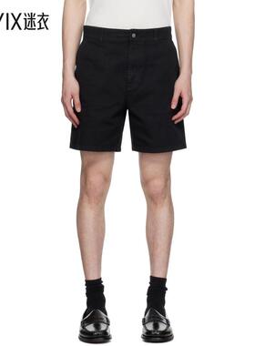 Represent 男款黑色 Cotton Tailored 短裤 迷衣时尚