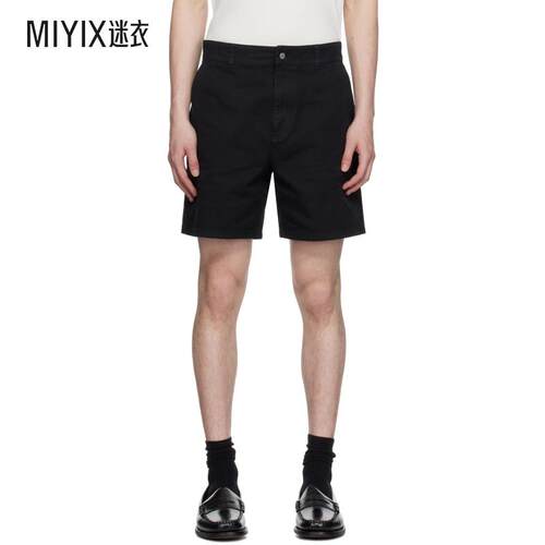 Represent 男款黑色 Cotton Tailored 短裤 迷衣时尚