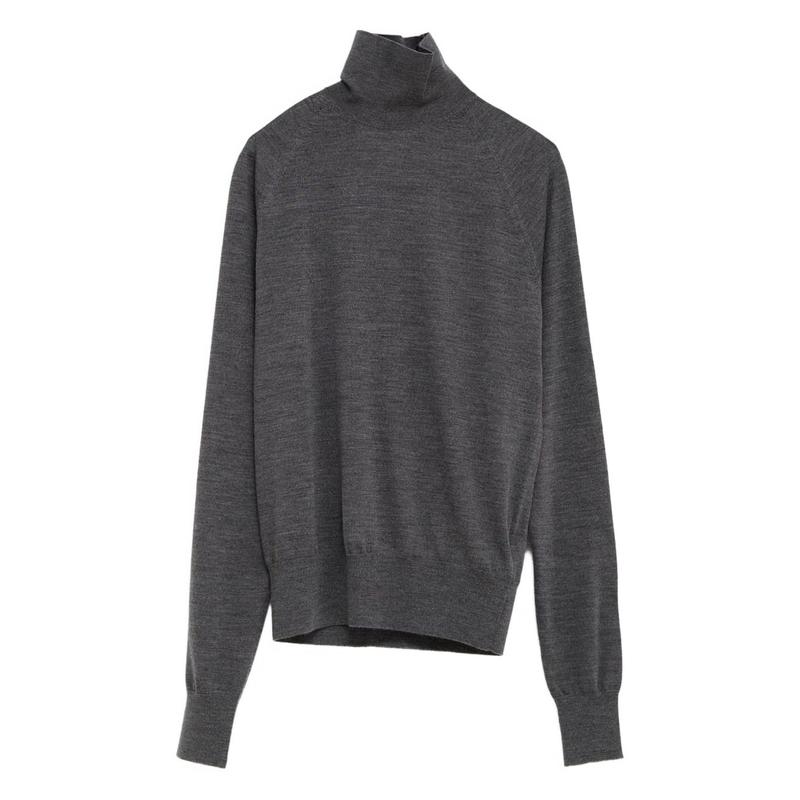 PHOEBE PHILO 女士 FW25 毛衣 PHOEBE 'Philo' 灰色毛线衫