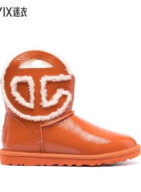 UGG Australia  男士 UGG X TELFAR 徽标迷你靴子