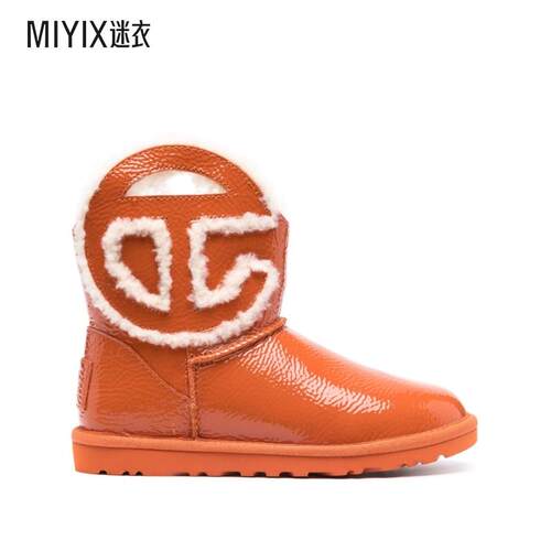 UGG Australia  男士 UGG X TELFAR 徽标迷你靴子
