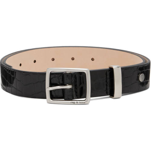 Rag  Bone 瑞格布恩 女士 腰带 黑色 X Boyfriend Leather