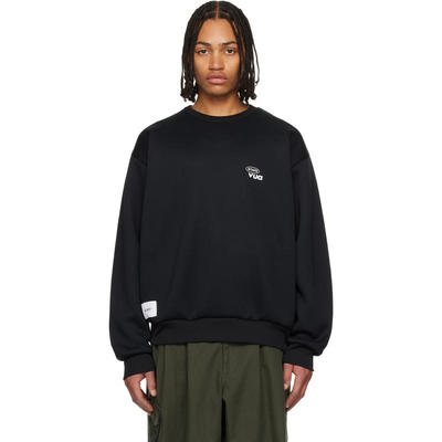 WTAPS 男士 卫衣 黑色 Wound 套头衫