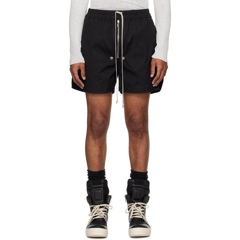 Rick Owens 男士 短裤 黑色 Concordians Bela Boxers 短裤,男装,短裤,淘宝优惠券,粉丝福利购,淘宝优惠卷