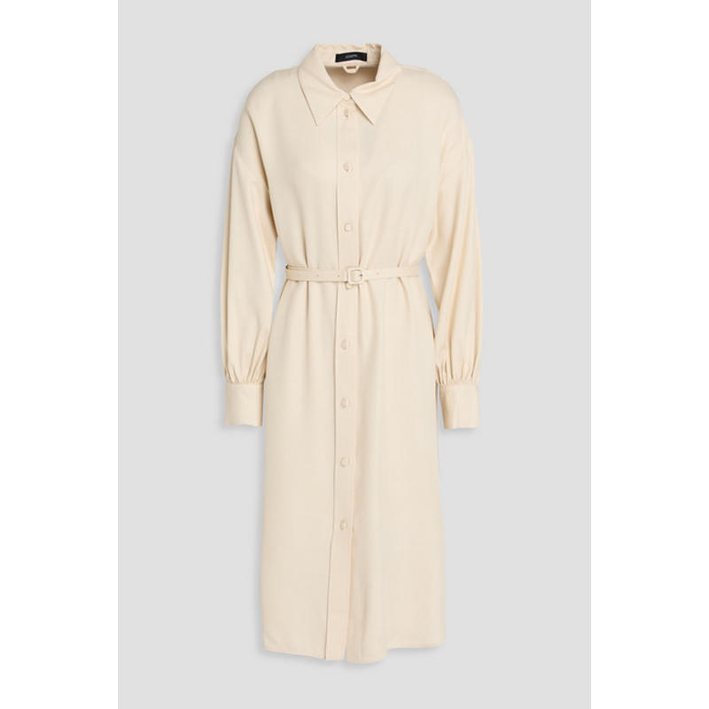 Joseph 女士 中长连衣裙 Floreal 斜纹布中长衬衫式连衣裙