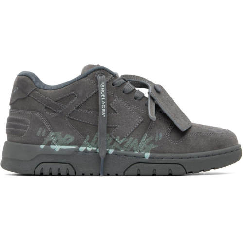Off-White 男士 运动鞋 灰色 Out Of Office For Walking Suede