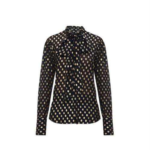 DSquared2 D二次方 女士 FW25 衬衫 Dsquared2 图案印花系领
