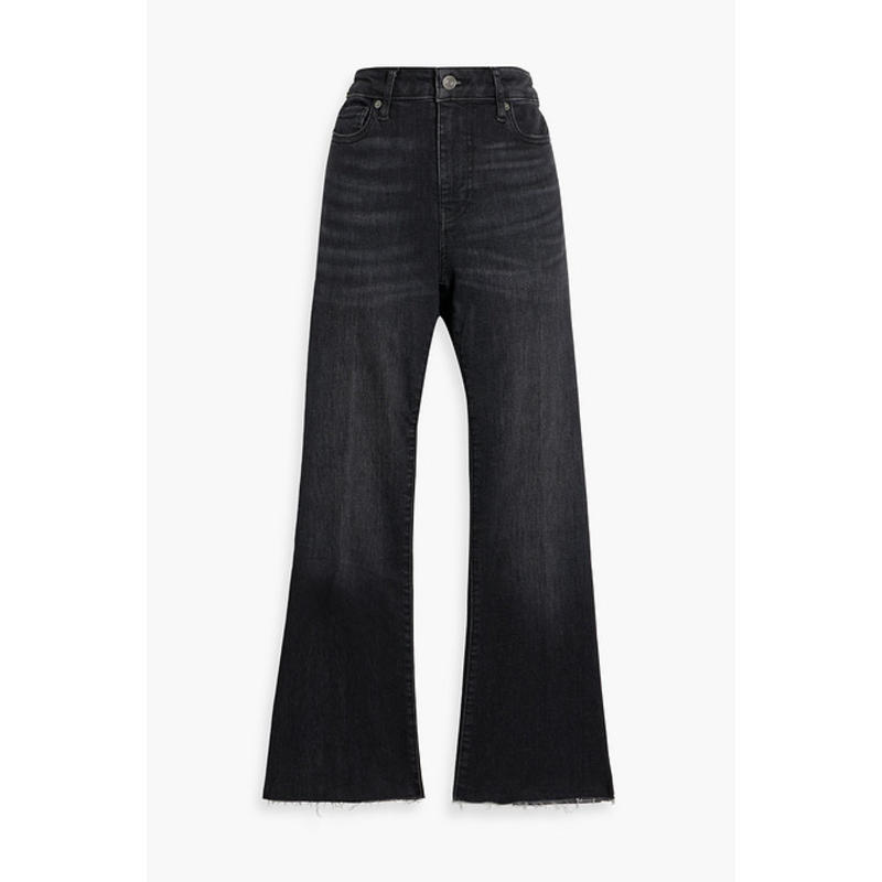 FRAME 女士 牛仔长裤 Le 短款迷你靴形高腰小喇叭牛仔裤