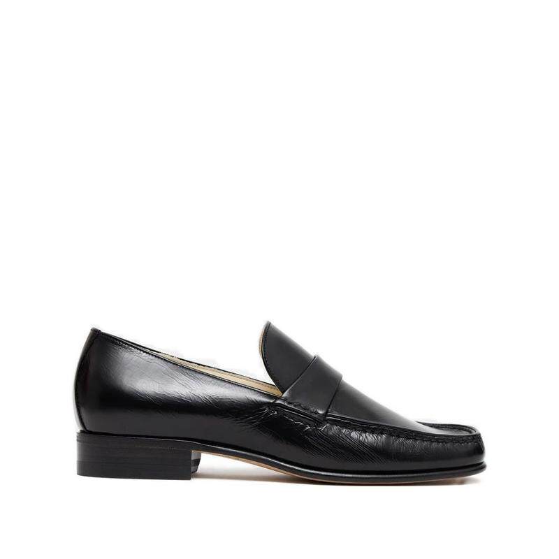 PHOEBE PHILO 女士秋冬新品 平底鞋 PHOEBE 'Philo' 黑色平底鞋 - 实物图